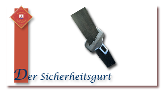 Der Sicherheitsgurt !